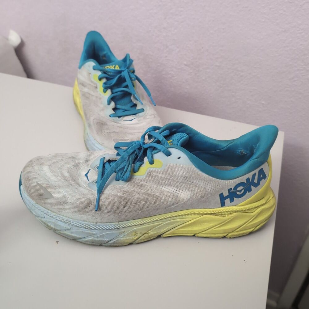 Hoka One One Arahi 6 Shoes Mens Size 12 D Multicolor Stability Running Sneakers
